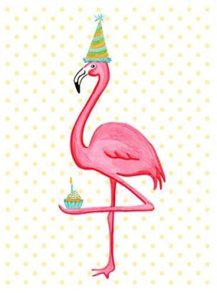 bday flamingo