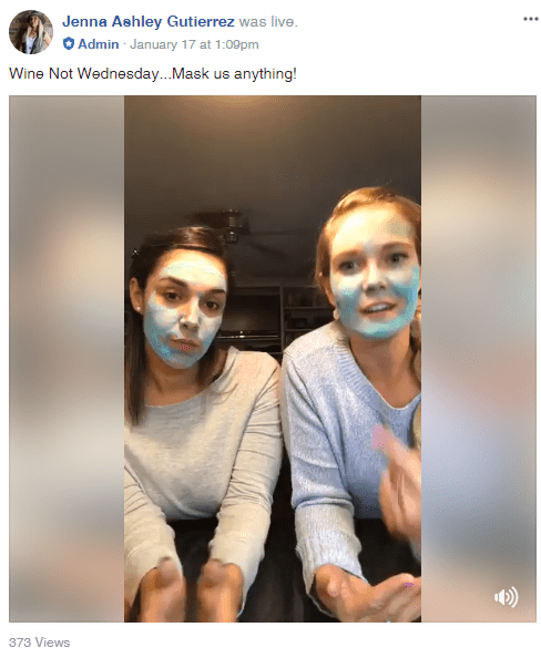 fb live mask